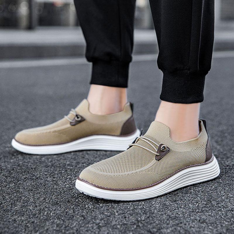 Shoes for Men Comfortable Soft Sole Breathable Slip-on Driving Shoe Walking Male Casual Sneakers Large Size 39-48 Flats Loafer