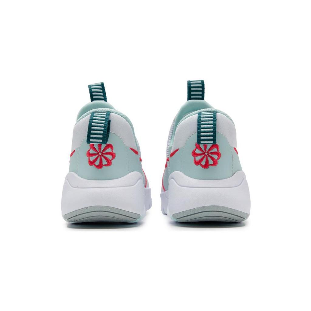 Nike Flex Plus 2 Rutschfest Verschleißfest Niedrig geschnitten Kinder Laufschuhe Kinder Laufschuhe Weiß Grün Rot DV9000-101