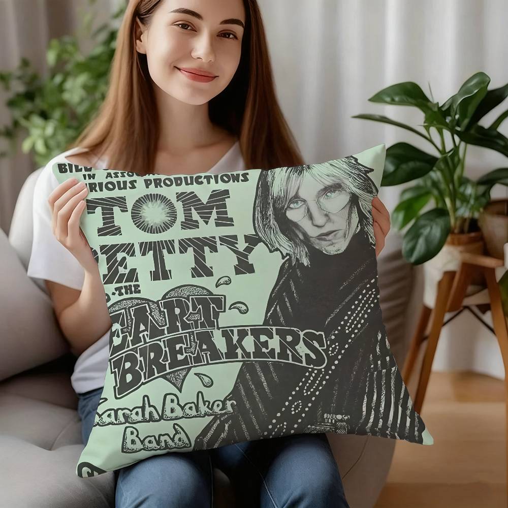 Singer-O-Ozzy Osbournes Pillow Case Plush Fabric Soft Pillowcase Double Sided Print Cushion Cover Household Gifts