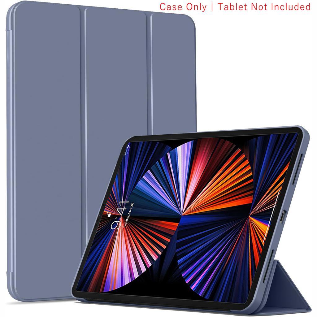 Tri-fold Flip Case For iPad Pro 12.9 inch (3rd/4th/5th/6th) 2018/2020/2021/2022 Magnetic Stand PU Leather Protective Cover