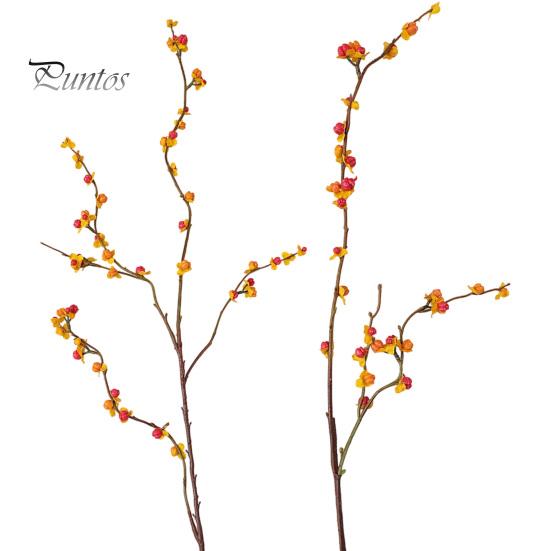 Fall Wedding Table Decoration Long Artificial Bittersweet Branches, Berry Stems for Vase, Faux Plants Fade Resistant Flowers Branches Thanksgiving