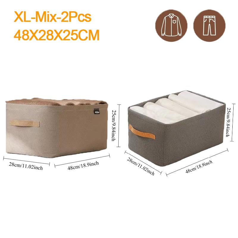 Laundry Clothes Organizer Storage Bag Clothes Foldable Clothes Storage Bag Portable Wardrobe Cloth Organizer Storage Box