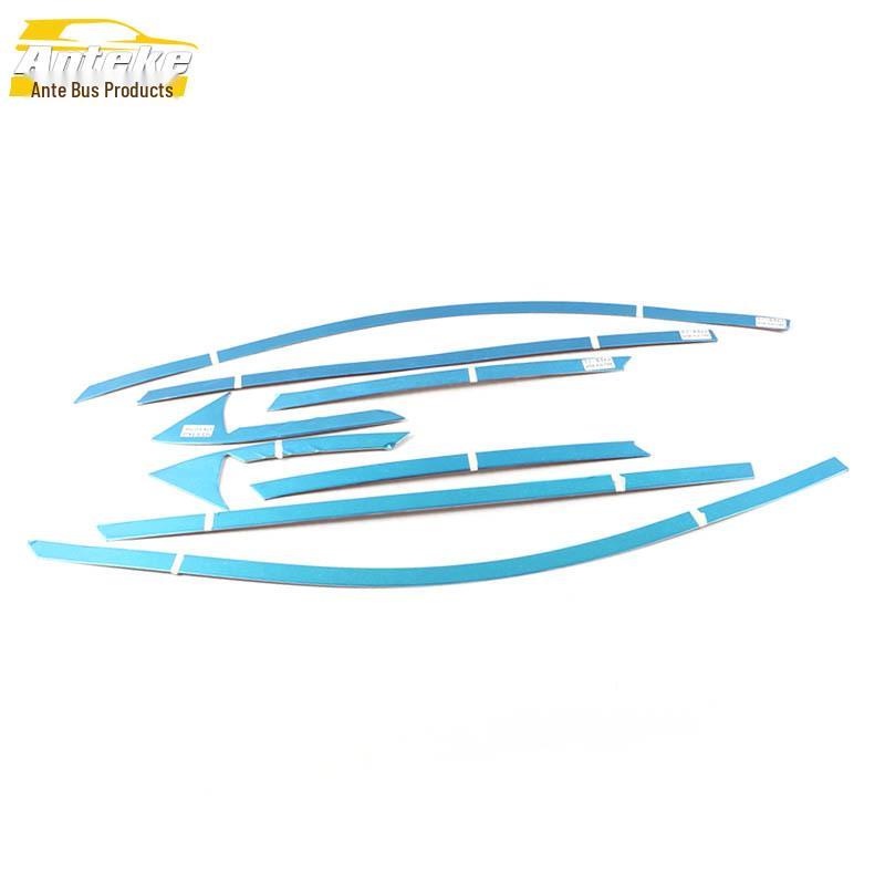 Compatible with 20 Jetour X70 models, this anti-scratch exterior trim enhances and protects window and body glass with a sleek, bright finish.
