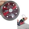 1 Set Ceramic Marble Polishing Dry Wet Glass Cutting Disc 105mm 4 Inch Red Super Thin Diamond Cutting Disc