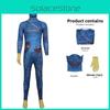 Tenue Cosplay Huggy Wuggy de Poppy Playtime en Matière Polyester pour Jeu Vidéo Anime Jeu de Rôle