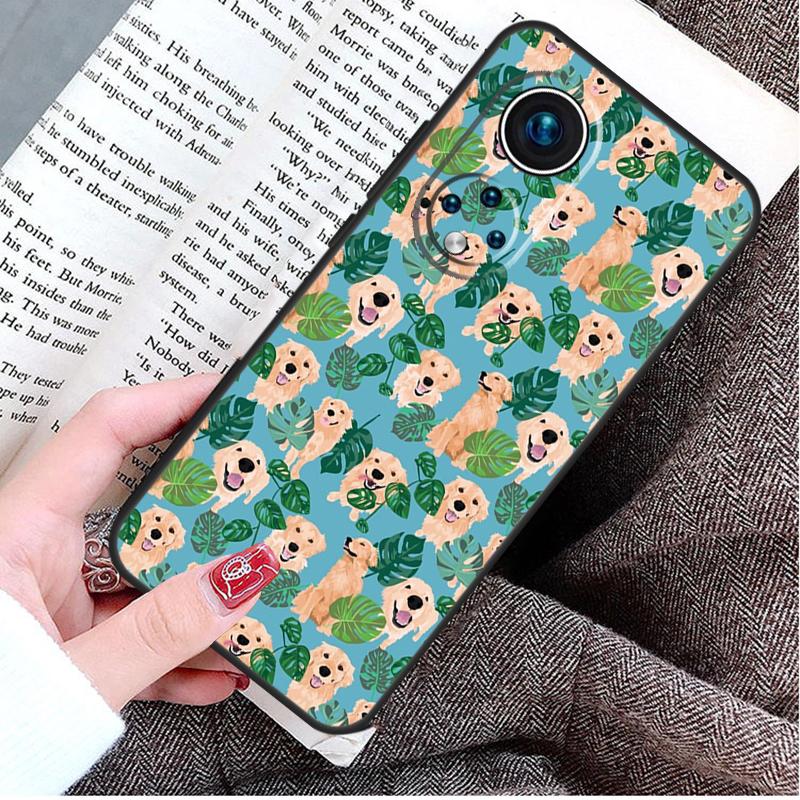 Golden Retriever Dog Case For Honor Magic 8 5 6 7 Lite Honor 200 400 Pro 50 70 90 X9d X9b X9c X9a X8c X8b Win RT