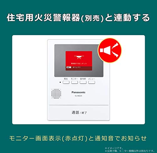 Panasonic Video-Türsprechanlage mit Aufnahmefunktion VL-SZ25K