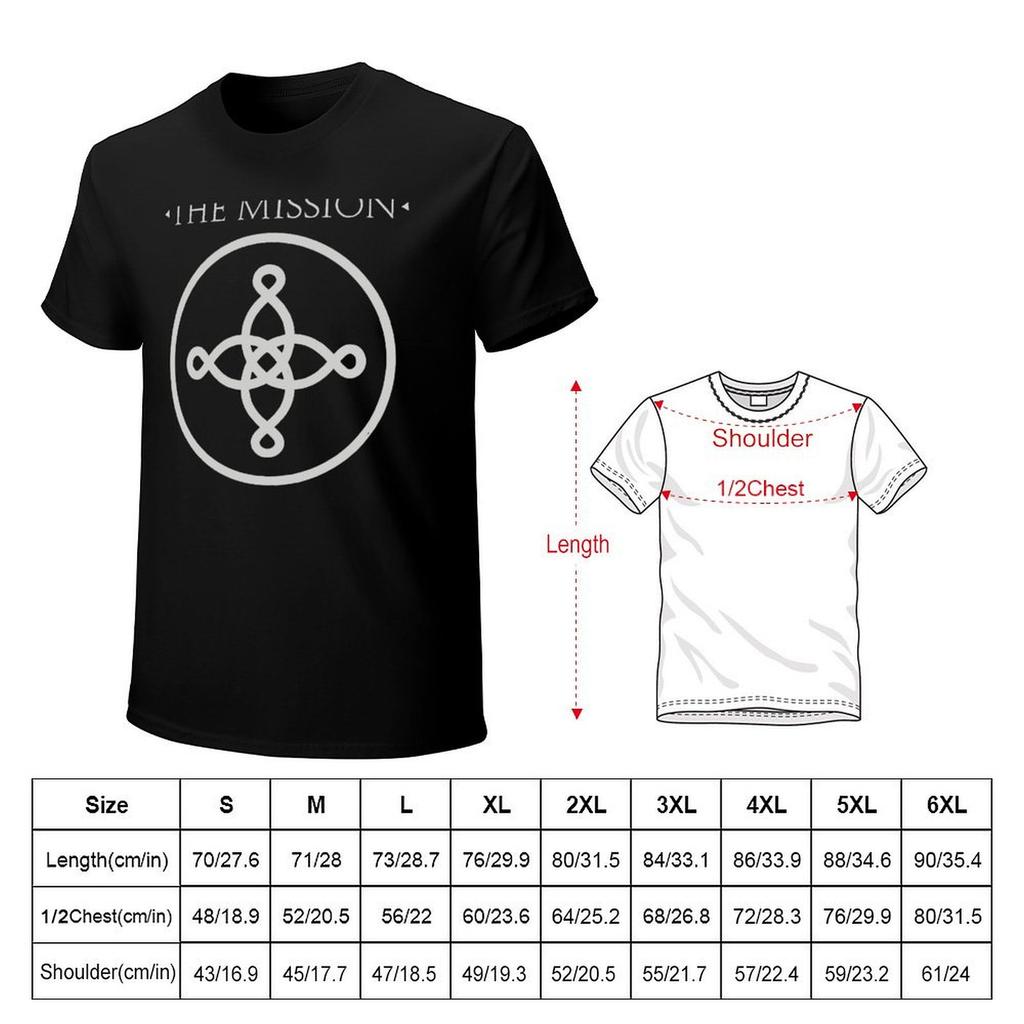 The Mission TShirt Oversized Graphic Tee New Gifts and Tshirts Custom Tshirts Cotton Man Tshirts Mens White T Shirts