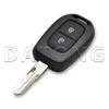 Datong World 2 Button 4A PCF7961M 433MHz With VAC102 Blade Car Remote Key For Renault Sandero Logan Lodgy Dokker Dacia Duster