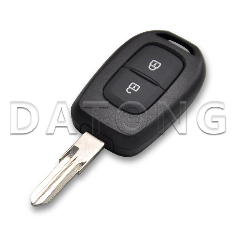 Datong World 2 Button 4A PCF7961M 433MHz With VAC102 Blade Car Remote Key For Renault Sandero Logan Lodgy Dokker Dacia Duster