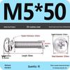 304 Stainless Steel Phillips Round Head Screw with Flat Washer M3/M4/M5/M6