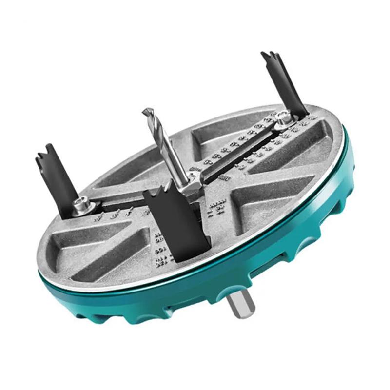 45mm-130mm Woodworking Cutting Punching Tool Wood Plasterboard Adjustable Multifunctional Universal Hole Opener Hole Saw