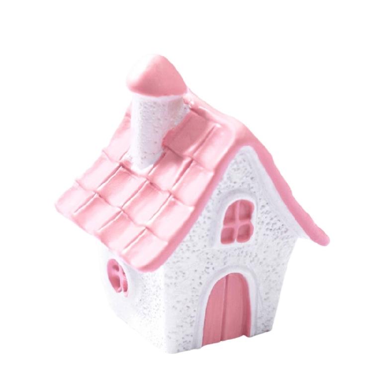 Cartoon House Sculpture Statue Funny Resin House Creative House Figurine House Funny House Collectible Mushroom Resin Crafts