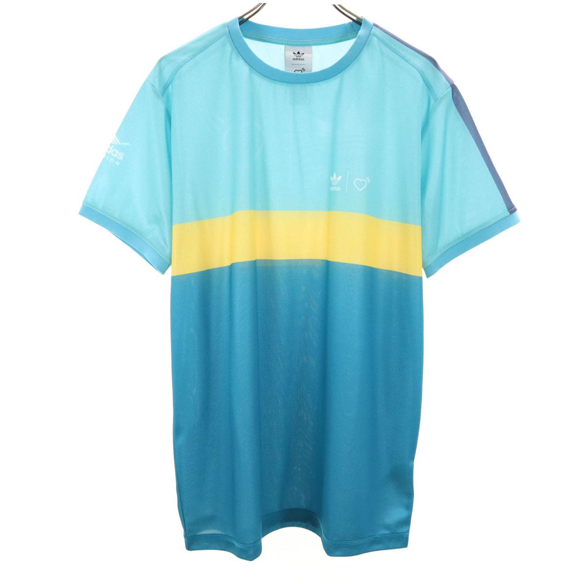 

adidas Originals HUMAN MADE Human Made Collaboration Trefoil logo Short sleeve graphic T-shirt Men s Used