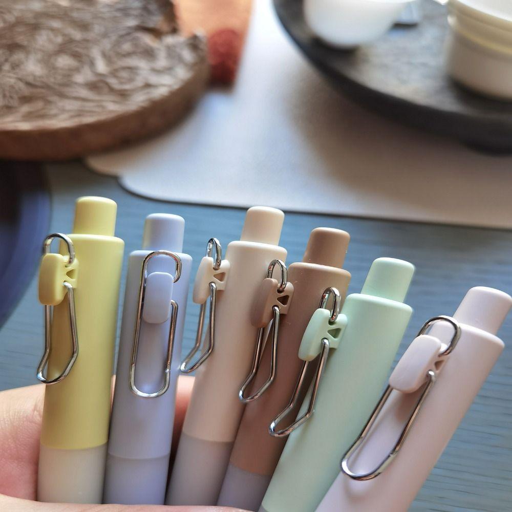 Plastic Writting Pen Quick Drying Neutral Pen Simplicity Ballpoint Pen  School