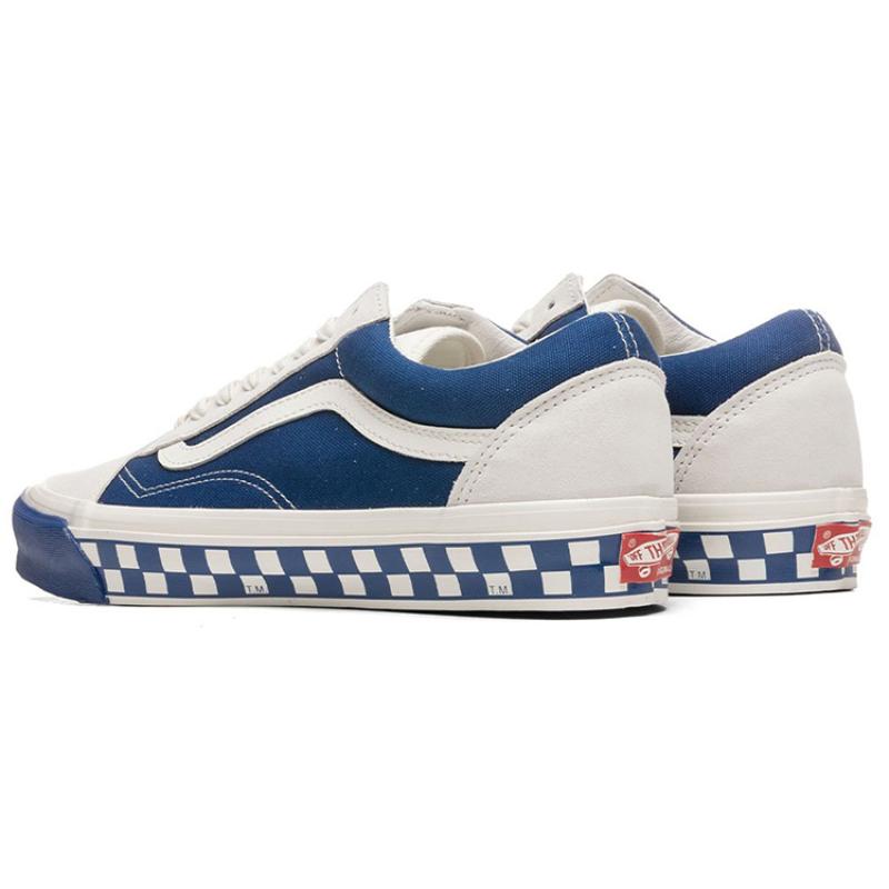 Vans Og Old Skool Lx 'Bumper Cars Marshmallow True Blue' Sneakers VN0A4P3X4O4