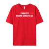 Currently Kicking Cancers Ass Motivational Graphic Tee Shirt Luxury Designer Mans Short Sleeve Tee Classic
