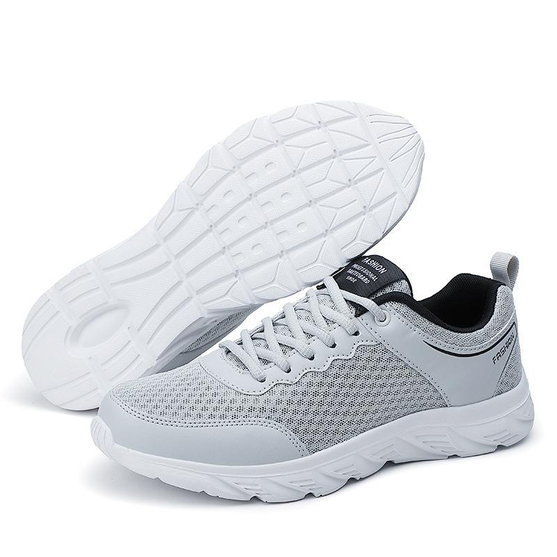 

Fast Sale Spring, Summer, Autumn and Winter Four Seasons Through Mesh Breathable Light Comfortable Deodorant Casual Sneakers Men s 45