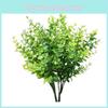 Eucalyptus Plastic Globulus Green Plant Bouquet For Hotel Decor Interior