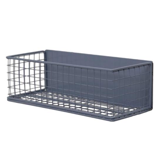 

Magnetic Refrigerator Storage Shelf No Trace Easy to Move Strong Hold Organizer for Spices And M синій