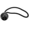 10pcs Tent Clip Fixed Ball Clip Ball Bungee Cords with Elastic String for Canopy TentBlack