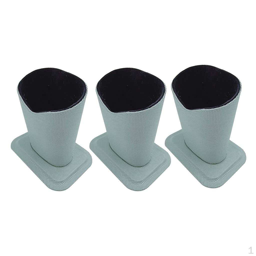 

3 шт. Подставка для очков против царапин, настольная, для очков, серебристая