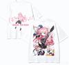 Bocchi The Rock Anime Liebhaber T-Shirt Harajuku Baumwolle Neues Modell High Street Retro Mode Übergroß Unisex Heißes Produkt Weiches Geschenk