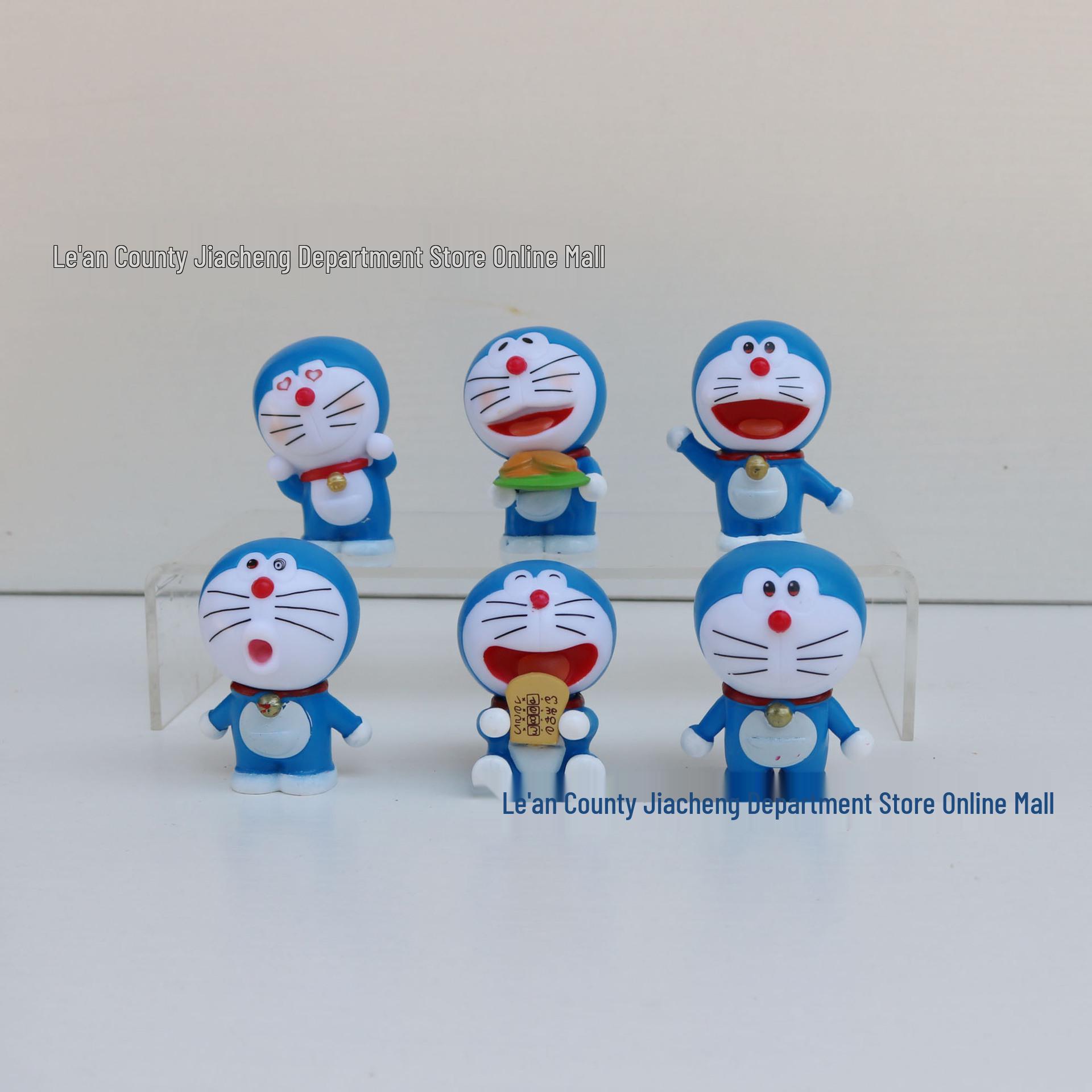 Doraemon Burger Car Ornaments - Creative Cat Gifts & Toys 6 cm