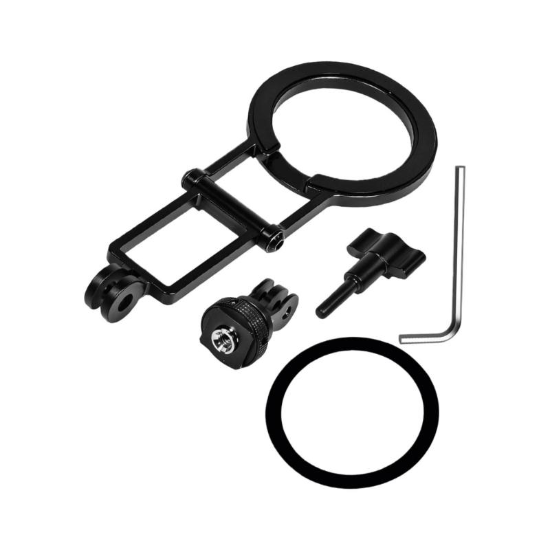 Aluminum Magnetic Phone Holder Rotatable Mobile Phone Mount Upgrades for Stable Video Recording & Multiple Angle Shoot