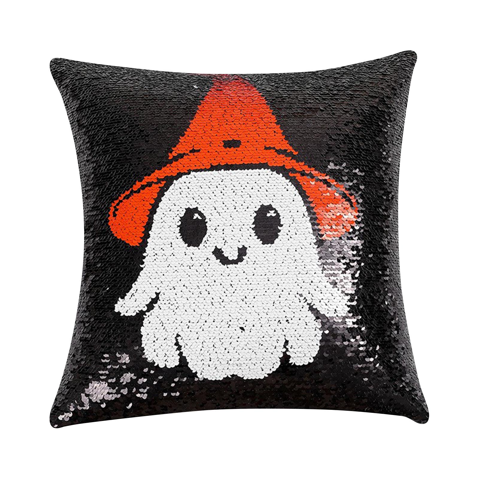 

Хэллоуин Принт Наволочка Квадратная Наволочка Диванная Наволочка Без Наполнителя Удобная Наволочка One Size
