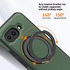 For Google Pixel 9a Case with Ring Kickstand Magnetic Case PU Leather Back Cover