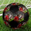 C Ronaldo Hallenfußball Bunt Maschinengenäht PVC Größe 5 Teamtraining Wettkampfbereit Langlebig Hoher Rückprall Coole Sportgeschenk