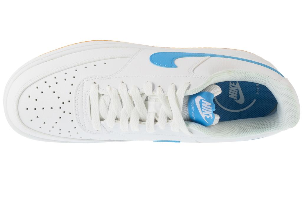 Nike Court Vision Low, pantofi albi pentru bărbați
