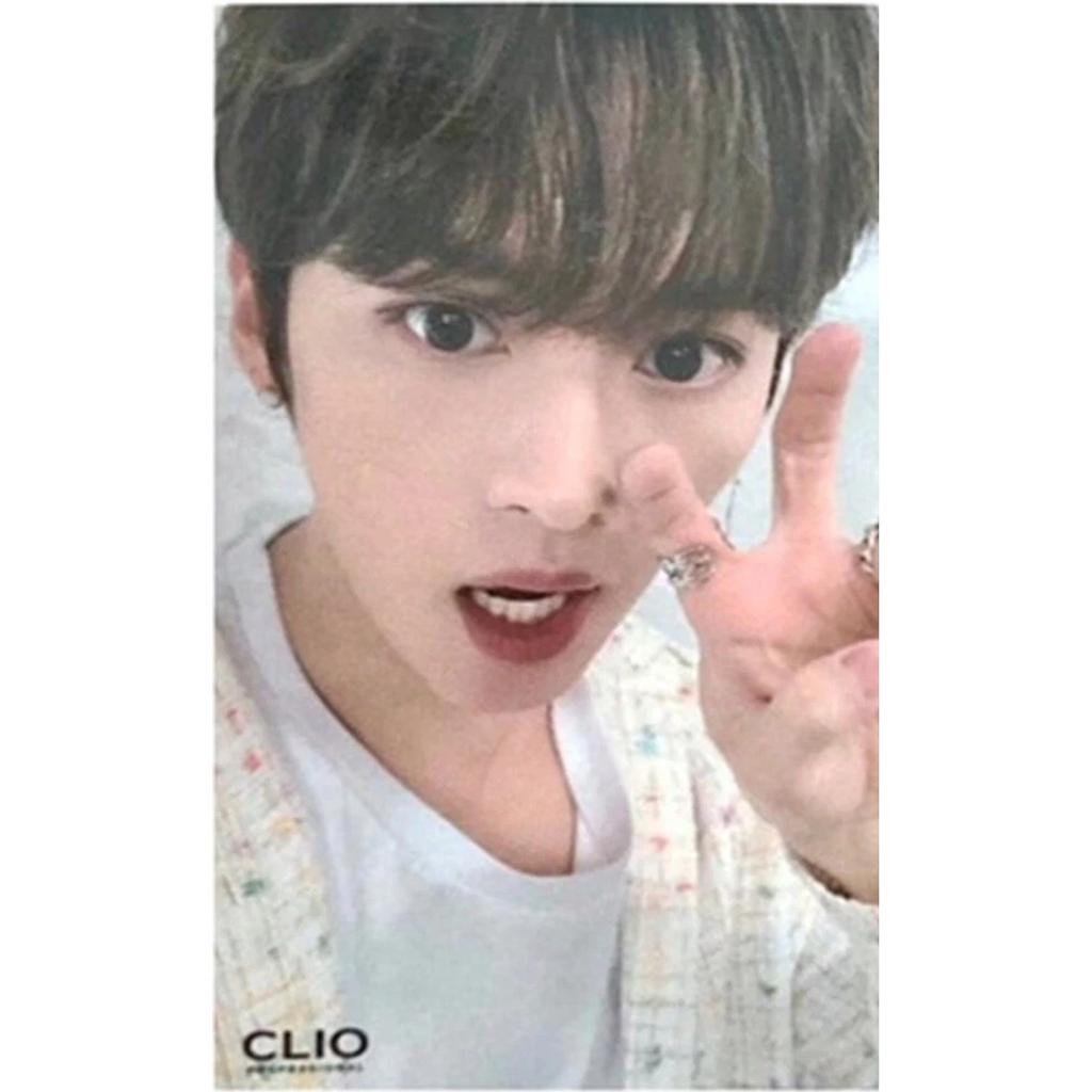 Stray Kids X CLIO OFFIZIELLE FOTO-KARTE SPICY MILD OFFICE Version.