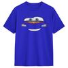 Cars Halloween Lightning McQueen Big Face T Shirt Man Y2K Pure Cotton T-Shirts Summer O-Neck Tee Shirt Oversized Clothes