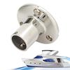 22MM Stainless Steel Round Base 7/8'' Tube Marine Hand Rail Base Boat Handrail Fittings  Yachts