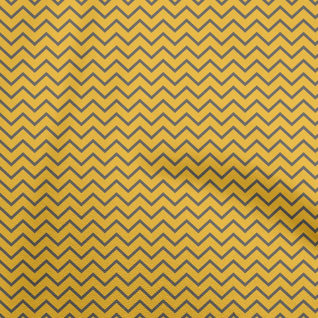 oneOone Bumbac Elastic Verde Material Chevron Proiecte Artizanale Decor Material Imprimat La Yard 40 Inch