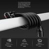 Combination Lock, Thick Steel Cable Lock Mountain Bike Password Key Double Open Lock Outdoor Riding Anti-theft Lock