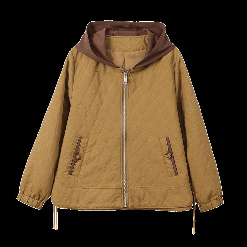 Paste Women's Autumn/Winter Casual Hooded Jacket
