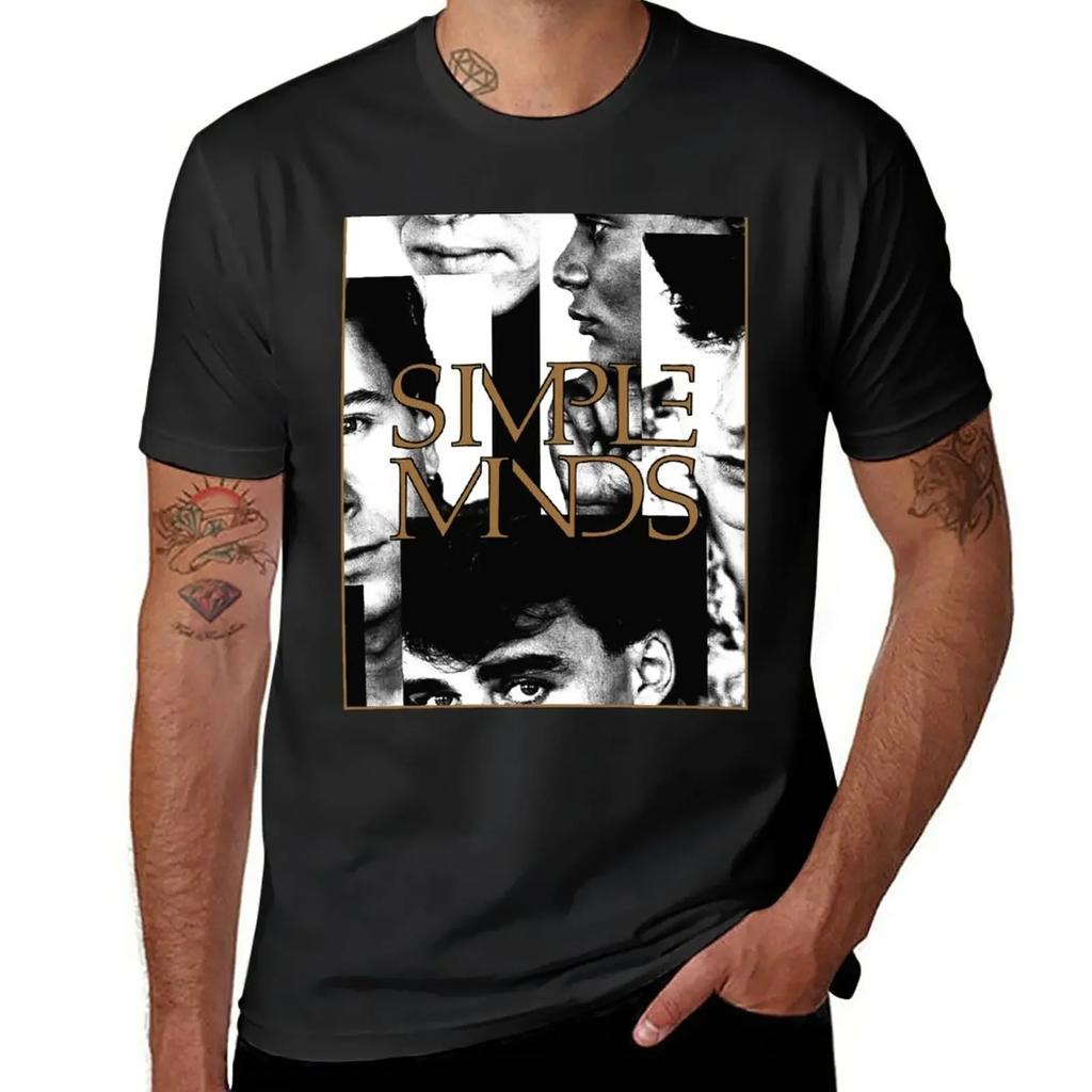 Simple Minds - Once Upon A Time T-Shirt neue Ausgabe Oversize-T-Shirts für Herren