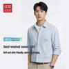 Hodo Men's Casual Non-Iron Long Sleeve Polo Shirt