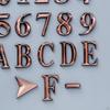 3D Mailbox Numbers Self-Adhesive Address Number Stickers Door of House Letters Street