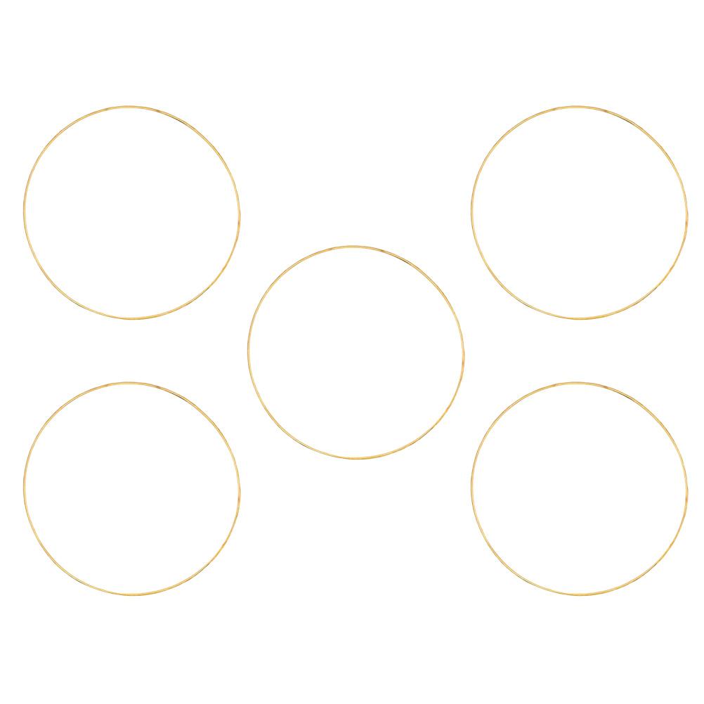 10 Pcs Dream Catcher Hoop Decor Macrame Rings Circle Wall The Dreamcatcher Metal Decorations