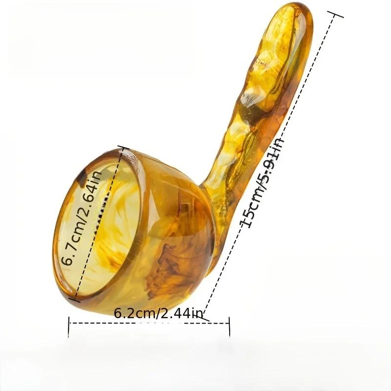 

Resin Gua Sha Massage Tool Scraping Lymphatic Drainage Massager Manual Full Body Relief for Neck Legs Belly & Back