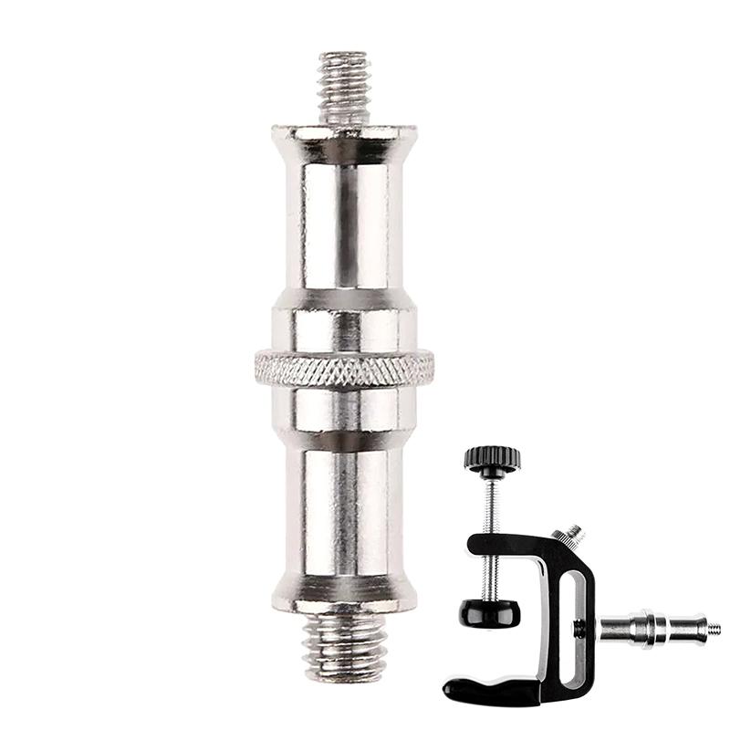 1 Stück Schraubenkonverter Metall 3/8 auf 1/4 Adapter Gewindeschraube für Lampenstativ Stativhalterung Kugelkopf Blitzlicht Fotostudio-Kit