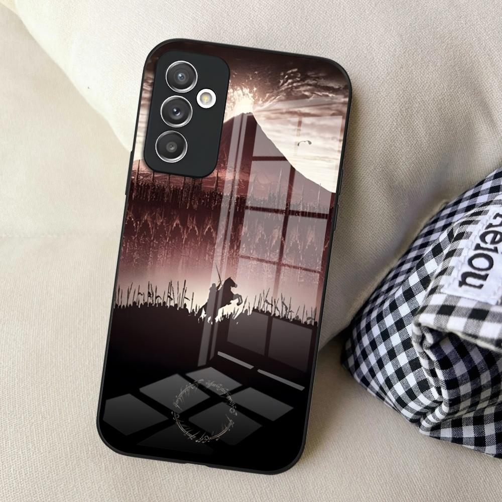 Movie Rings Of The Lords Phone Case For Samsung S24 Ultra S25 S23 S22 S20 Fe S21 Plus A16 A54 A34 A24 A53 Glass Cover