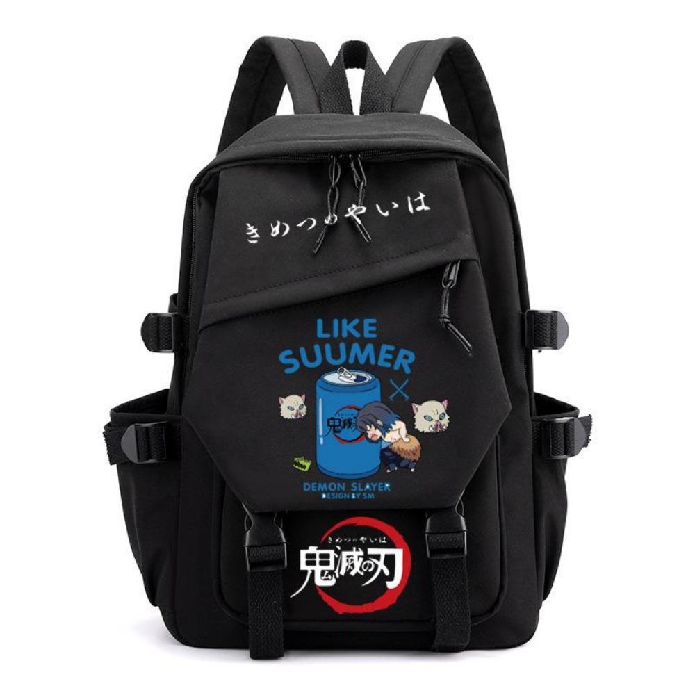 Ghost Annihilation Blade Backpack Large Capacity ins School Bag Japanese Retro Junior High School School Season Good Things Backpack High