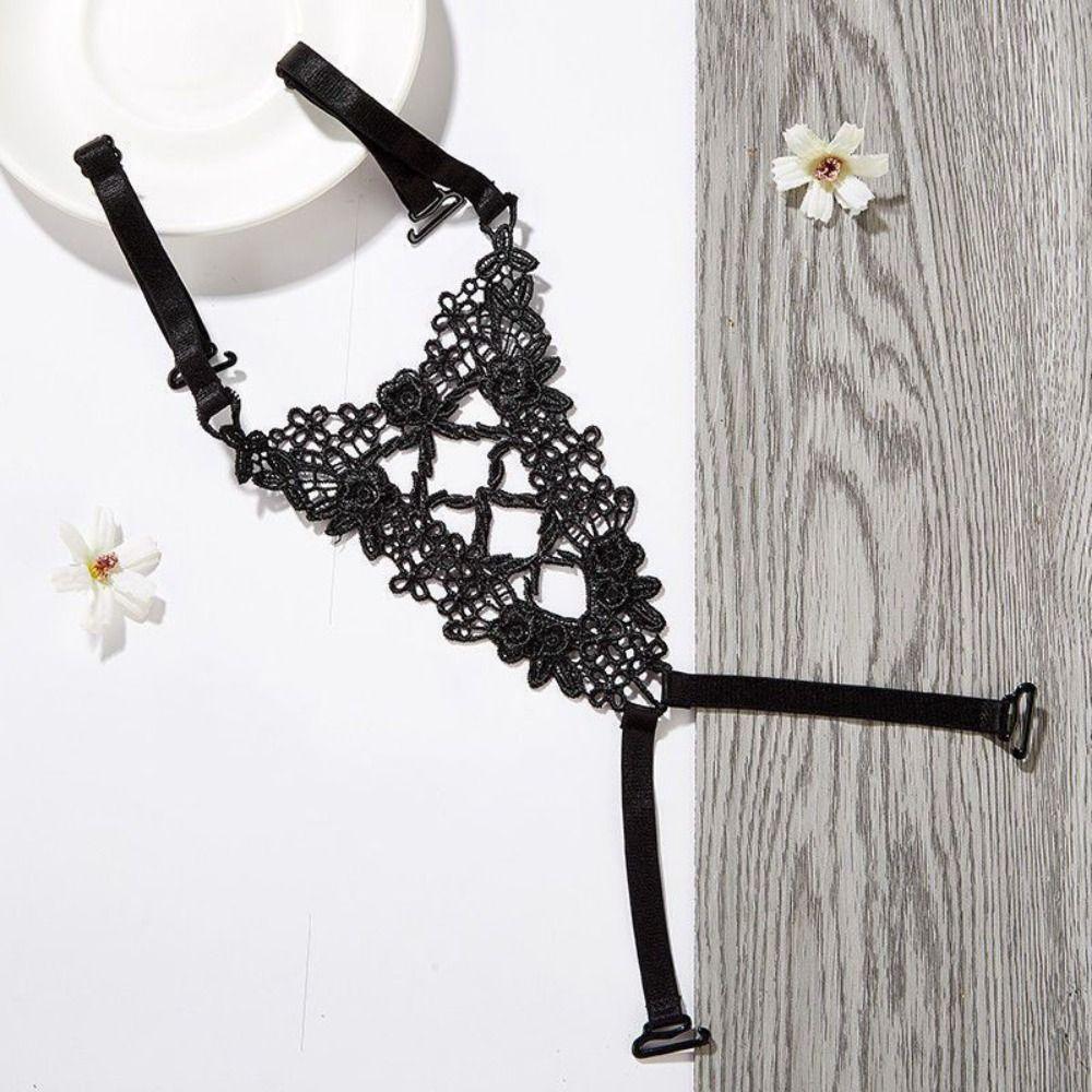3Pcs Butterfly Beauty Back Bra Straps Cross Lace Bra Straps Sweet Bra Shoulder Straps Women