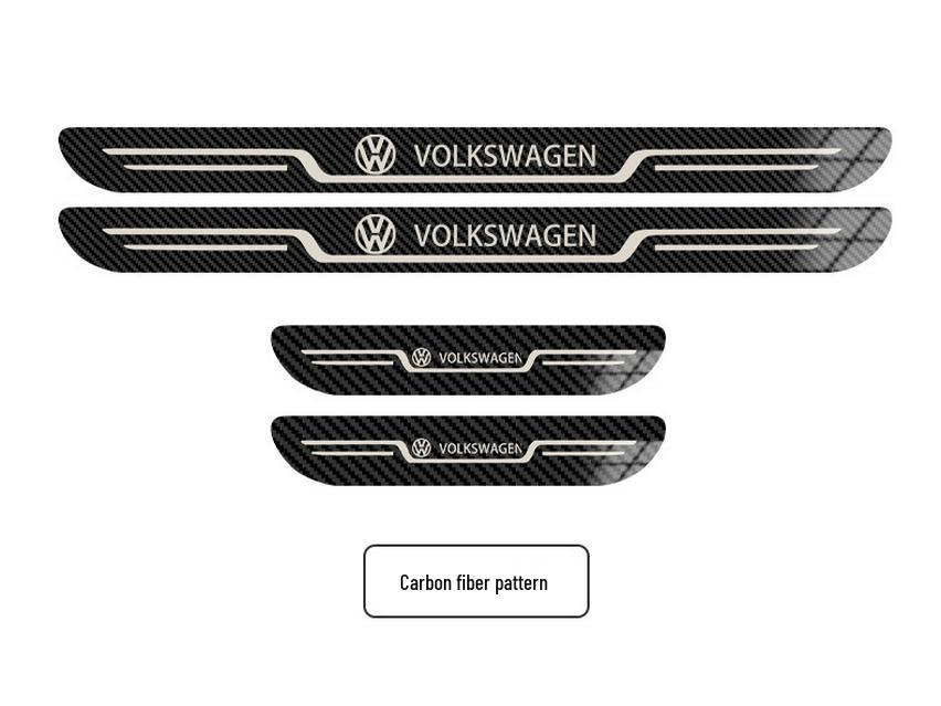 Volkswagen Tharu Door Sill Protector 2019-2023 - Anti-Scratch Welcome Pedal Strip