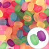 100pcs/Lot Oval Acrylic Beads Colored Loose Spacer Bead Hole 1.5mm For Handmade Bracelet Necklace Charm Jewelry Making Supplies